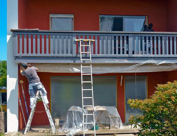 Pintar una fachada