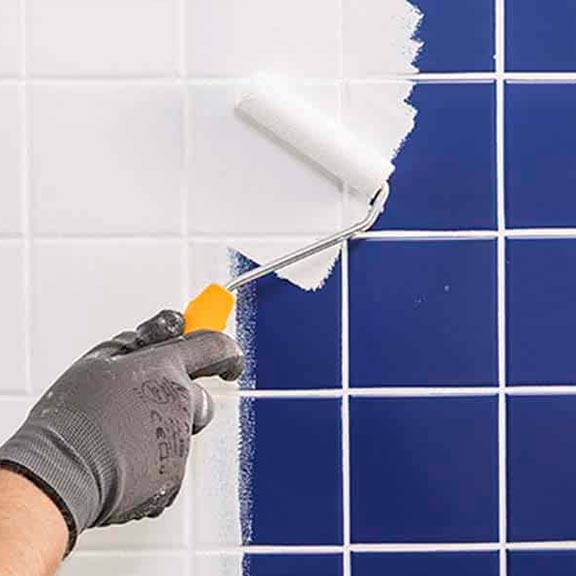 Pintura para azulejos