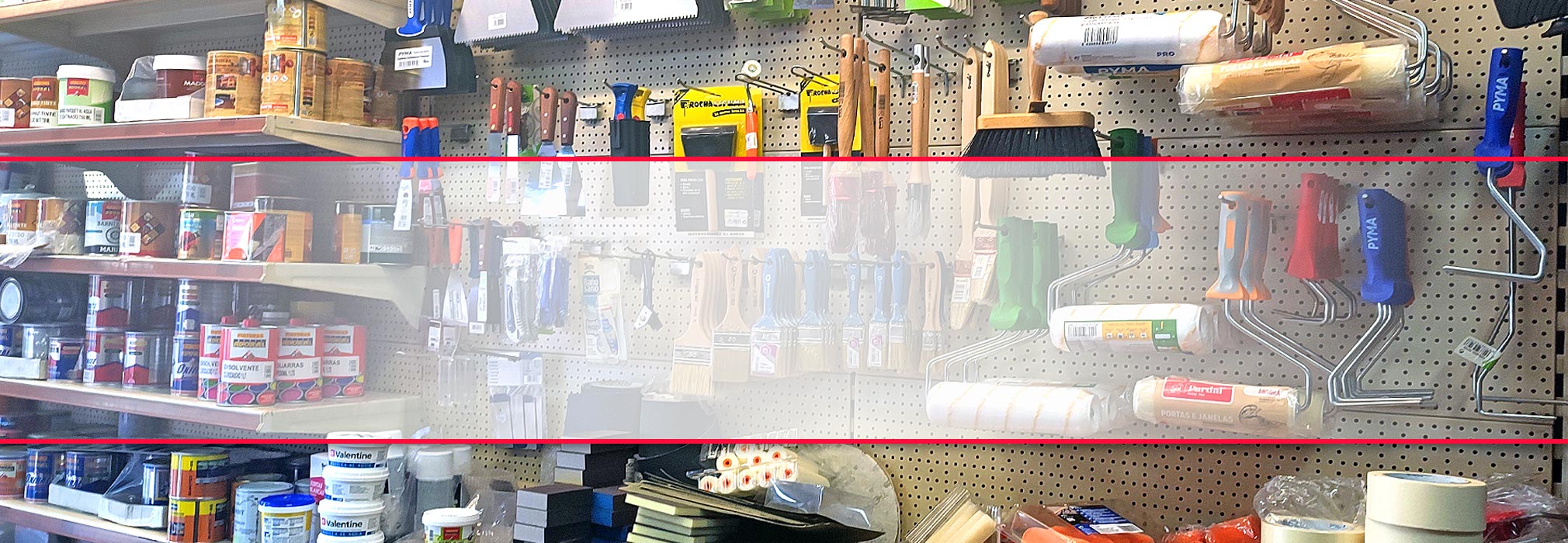 Tienda especializada en materiales de pinturas