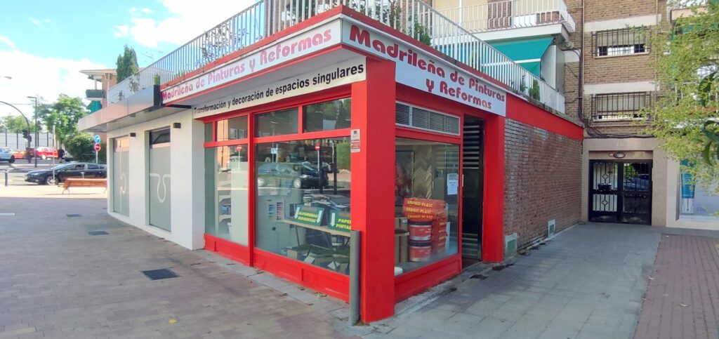 Tienda Madrileña de Pinturas y Reformas en Pozuelo de Alarcón