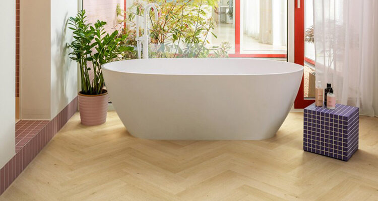 Suelo laminado para el baño